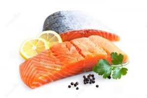 womenlifeCafe Cardinal Wild Alaskan Salmon
