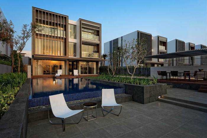 Ra mắt những biệt thự ven sông cuối cùng của dự án Holm Residences 13 womenlifeHOLM Riverfront Villas Back end Mặt sau của Biệt thự hướng sông