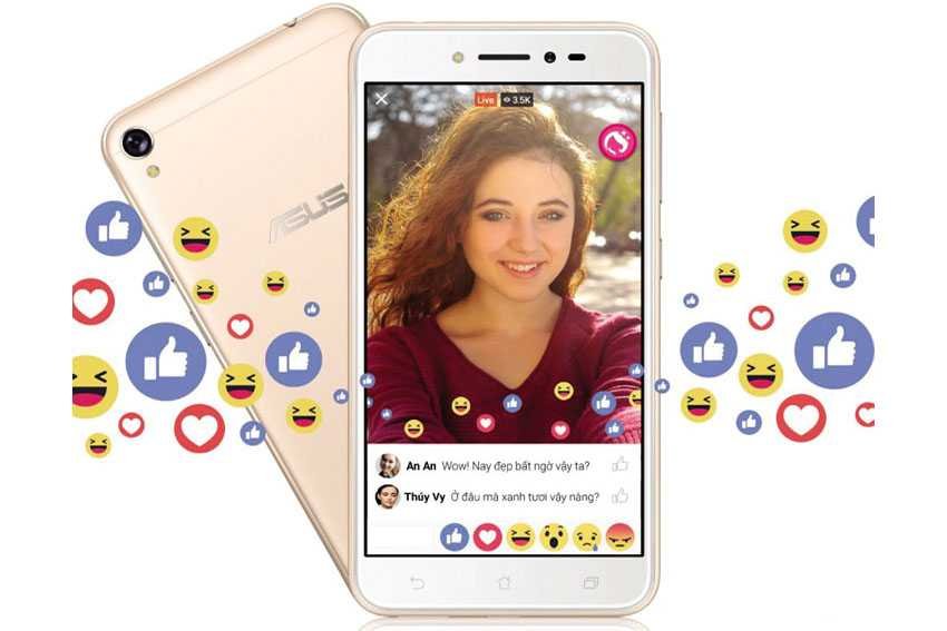 Asus chính thức ra mắt ZenFone Live chuyên livestream 3 Asus chinh thuc ra mat Zenfone live chuyen livestream TinHitech 705 2017 ok