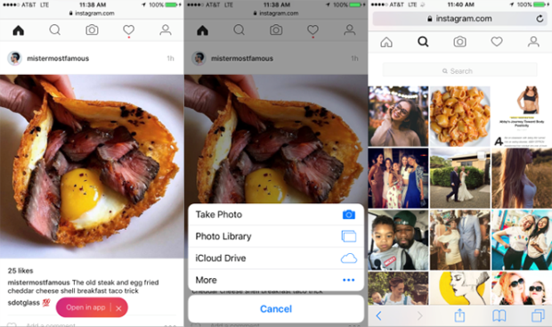 Instagram cho phép đăng ảnh từ trang web di động 8 vtm hitek 1052017 ins
