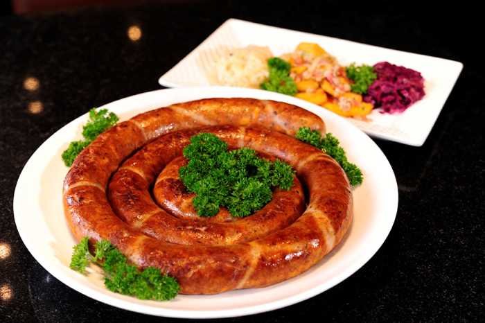 wGartenstadt 1 metter smoke US beef sausage
