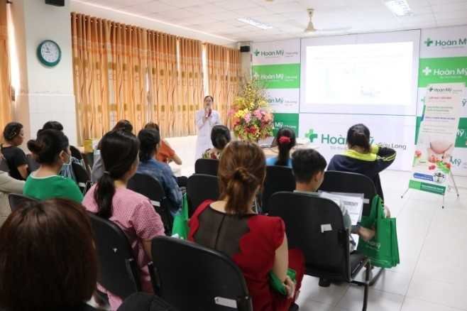 Hoàn Mỹ Cửu Long tổ chức lớp học sản nhi tháng 9 6 san 1
