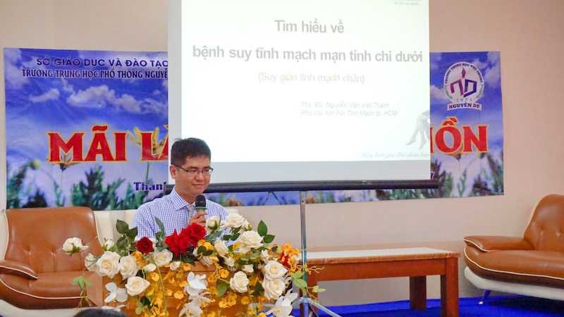 Hanh trinh vung buoc moi ngay truyen thong ve benh suy gian tinh mach