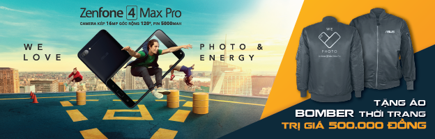 Mua ZenFone 4 Max Pro, nhận áo khoác thời trang cao cấp trị giá 500.000 đồng 21 Mua ZenFone 4 Max Pro nhận áo khoác thời trang cao cấp trị giá 500.000 đồng