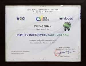Chứng nhận VCCI HBL