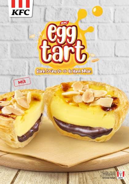 Bánh trứng Sô-cô-la Hạnh nhân – Phiên bản mới từ KFC!!! 48 POSTER CHOCOLATE EGGTART