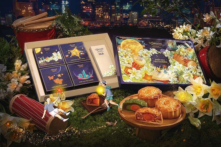 Trao nhau món quà ý nghĩa nhân dịp lễ Vu Lan 12 HOP 4 BANH