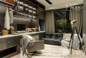 03. SOHO @ Heritage West Lake được thiết kế nhằm đáp ứng chức năng vừa là văn phòng và vừa là nơi ở