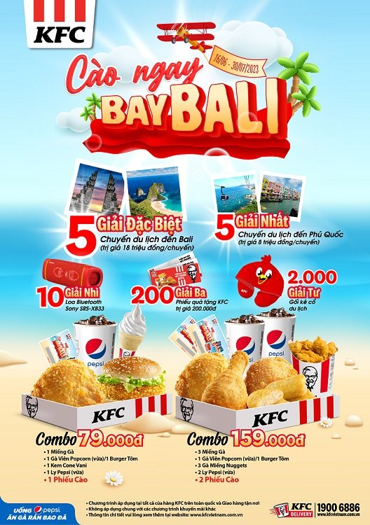 Cào Ngay, Bay Bali! 16 LEAFLET MAT TRUOC