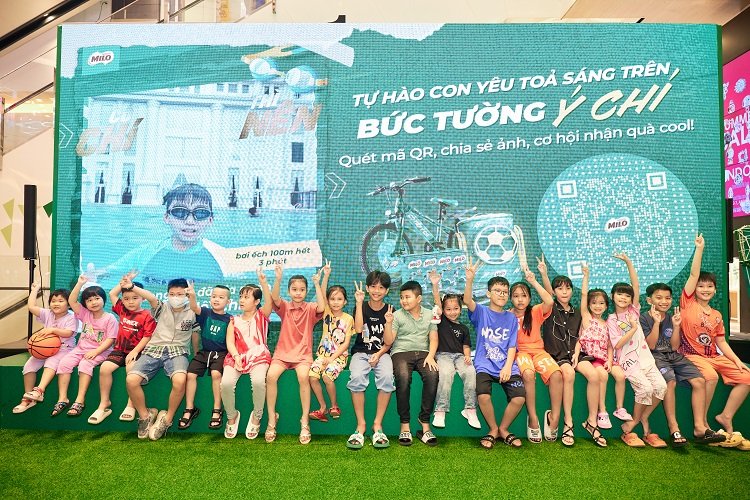 Bức Tường Ý Chí từ Nestlé MILO chính thức ghi nhận sự tham gia của 10.000 trẻ em trên toàn quốc 7 Nestlé MILO tổ chức hoạt động “Bức tường Ý chí” trên quy mô toàn quốc thu hút hơn 8.000 gia đình Việt cùng con đăng ký tham gia