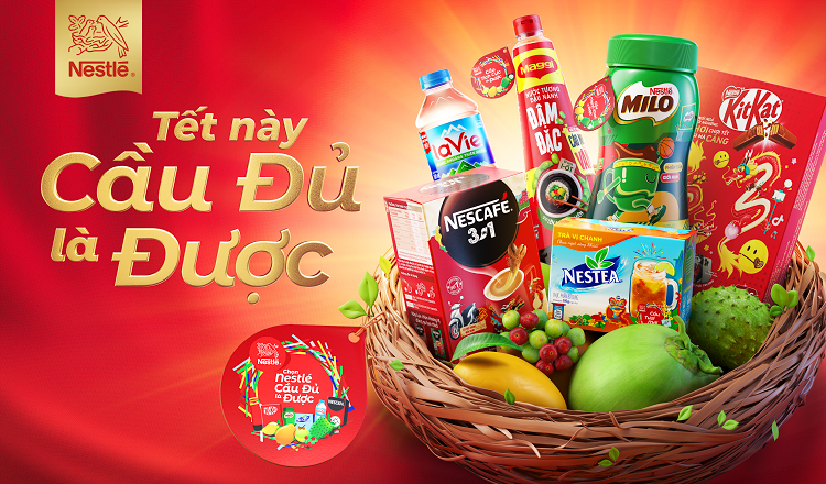 Tết Giáp Thìn: Cùng Nestlé Việt Nam “Cầu Đủ Là Được” 14 KV Cầu Đủ Là Được