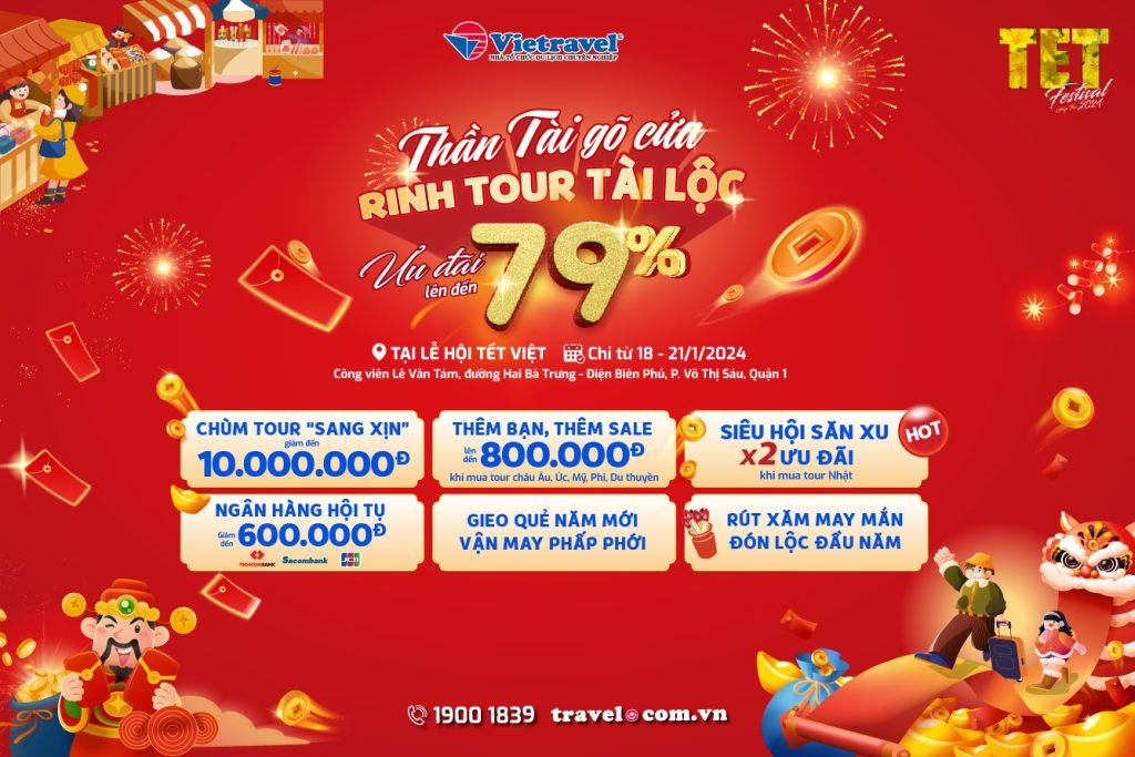 Vietravel đồng hành cùng sự kiện Lễ Hội Tết Việt 2024 với chương trình ưu đãi lên đến 79% 12 KV TETVIET 1336x891px 01