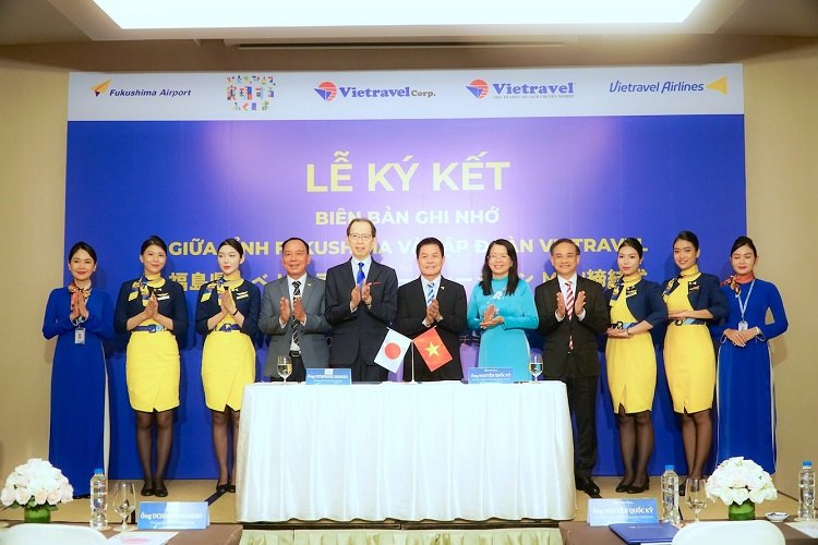 Tập đoàn Vietravel ký kết biên bản ghi nhớ hợp tác chiến lược với tỉnh Fukushima – Nhật Bản 16 4 1