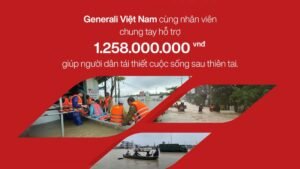 Su chung tay cua ca tap the la nguon dong luc lon de Generali Viet Nam ben bi thuc hien cac chuong trinh vi cong dong
